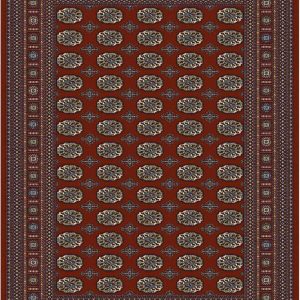 שטיח קלאסי דוגמת בוכרה אדום