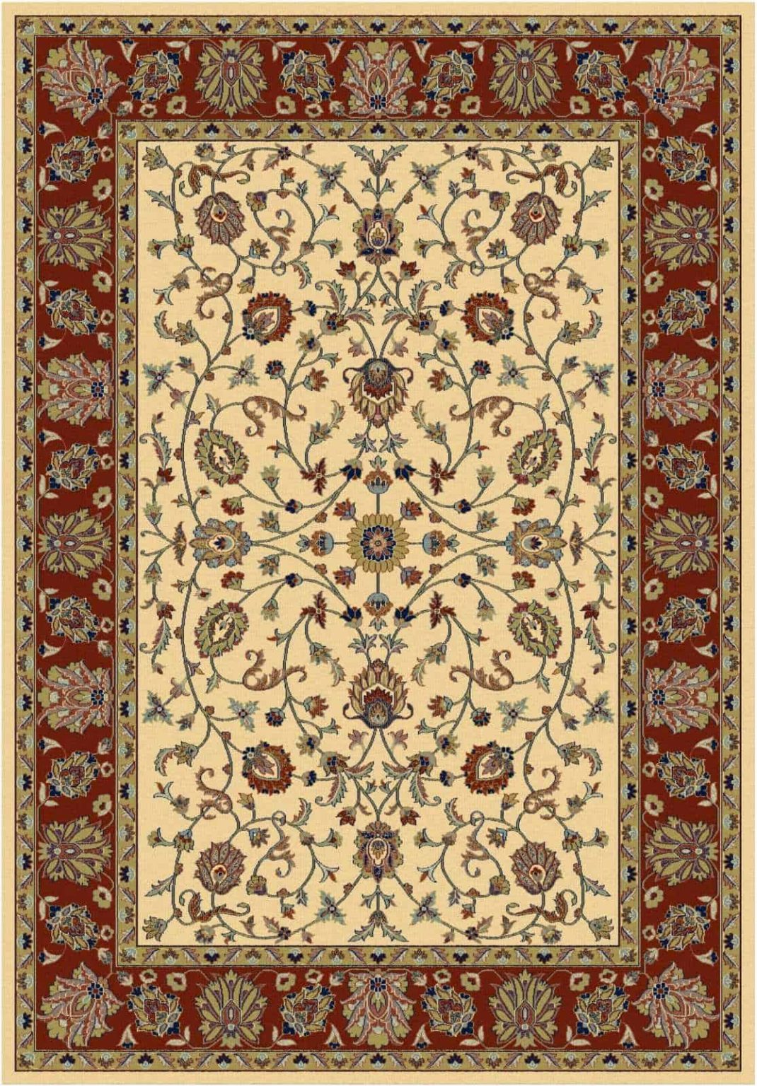 שטיח קלאסי בז'