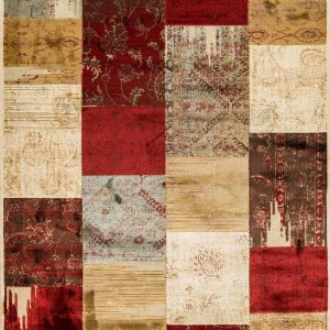 שטיח מודרני דוגמת פאצ'