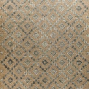 שטיח בדוגמת קוביות כסוף