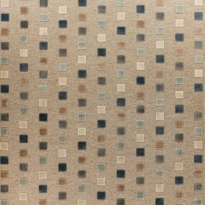 שטיח גאומטרי ריבועים קטן צבעוני