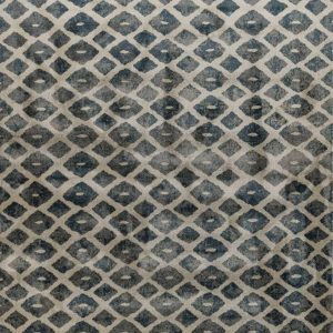 שטיח מודרני דוגמת מעוינים שחוק