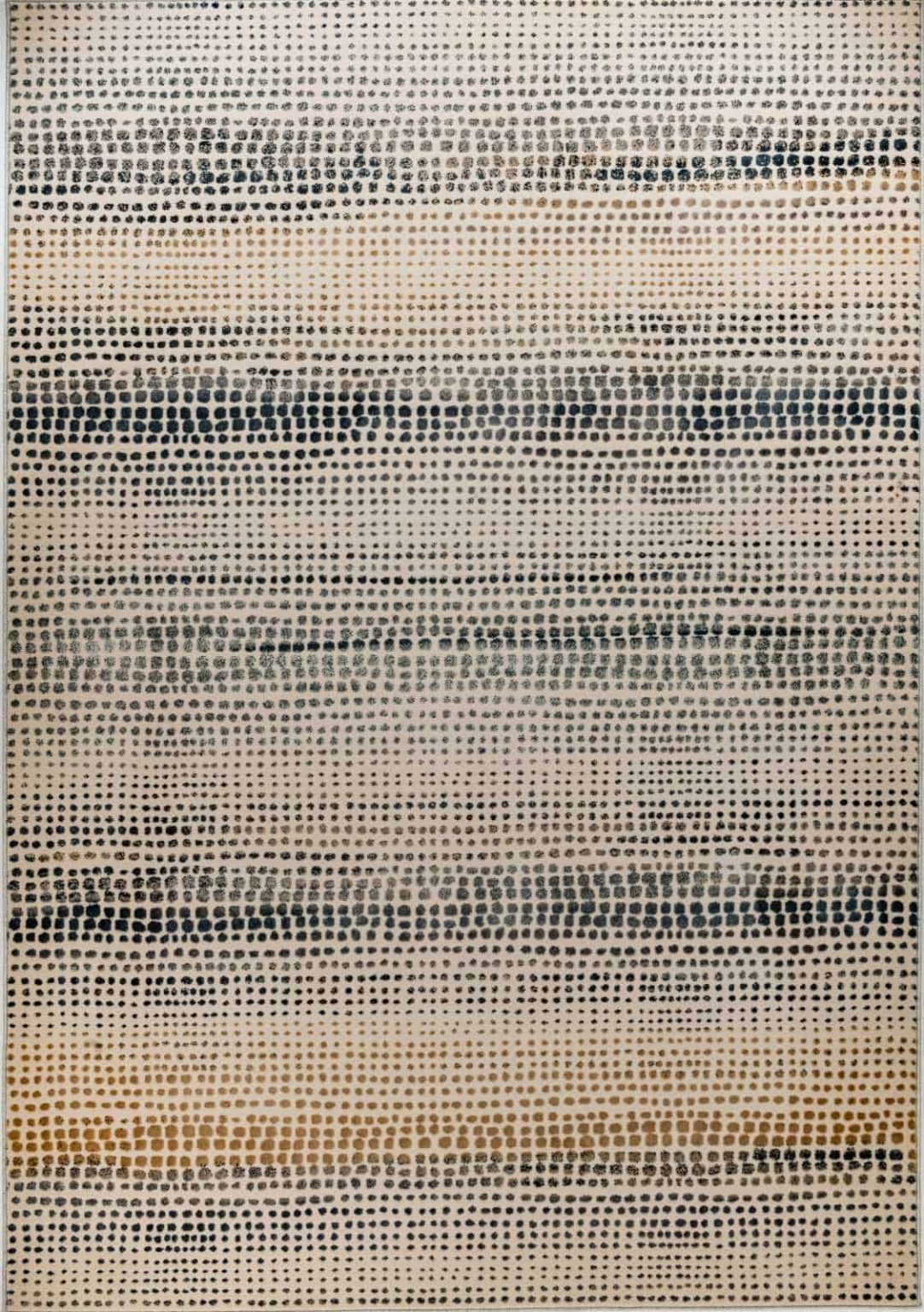 שטיח מודרני דוגמת נקודות חום