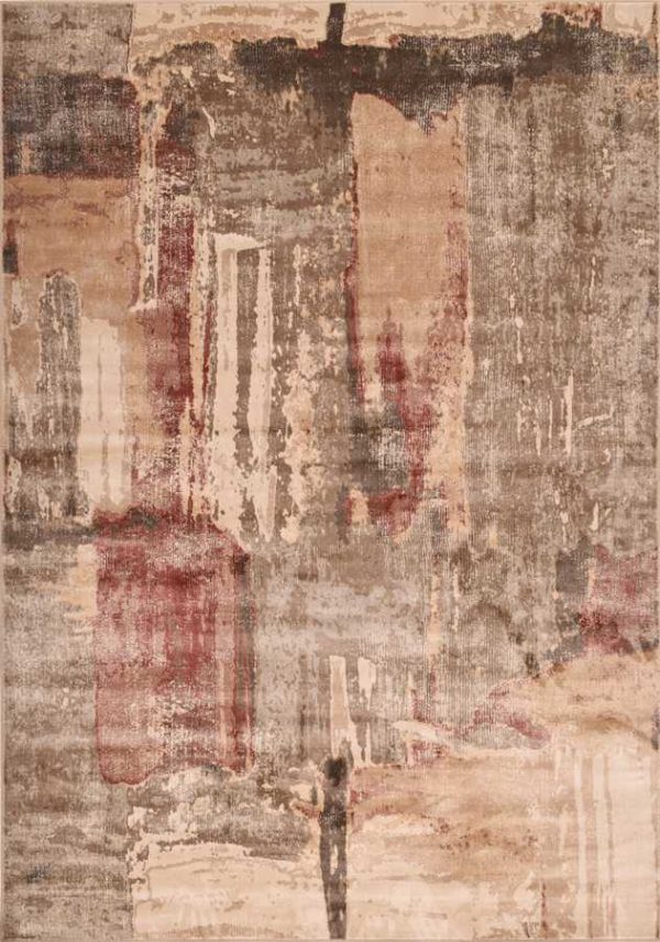 שטיח וינטג' צבע חום אדום