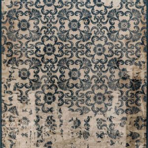 שטיח וינטג' דוגמת פרחים