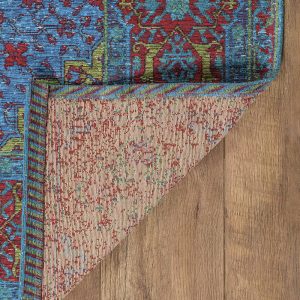 שטיח קרלוצ'י HERIGA כחול צבעוני