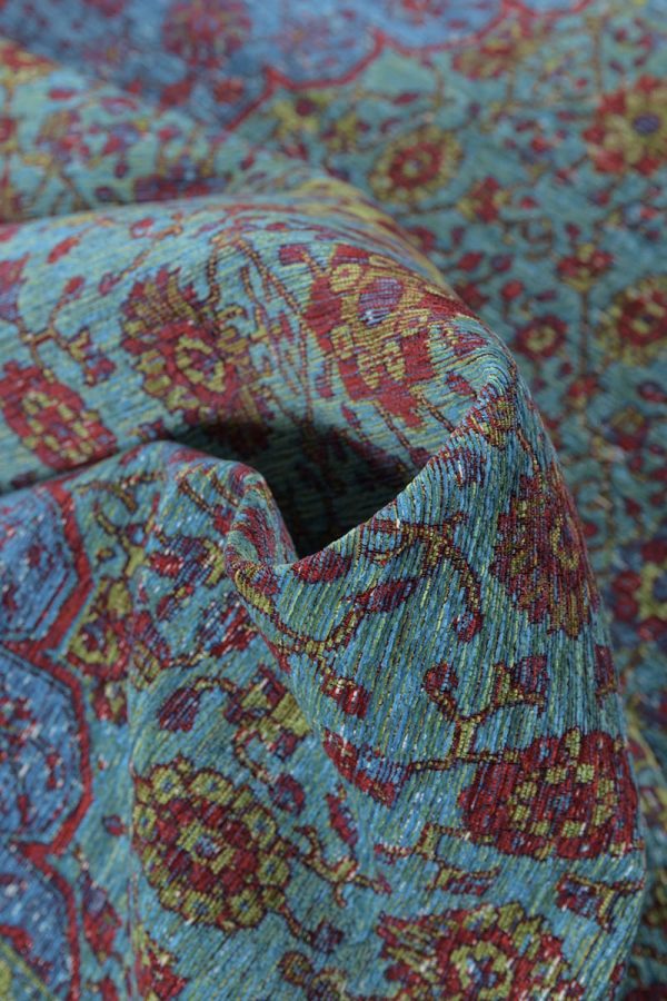 שטיח קרלוצ'י HERIGA כחול צבעוני