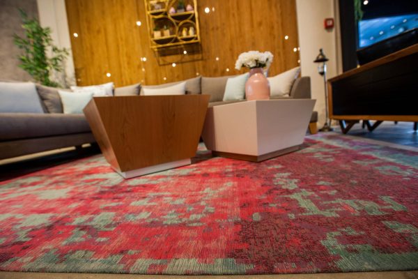 שטיח קרלוצ'י דגם Indian ורוד טורקיז