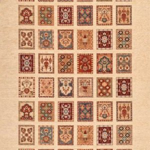 שטיח מודרני דוגמת גבה