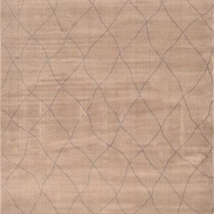 שטיח מודרני גיאומטרי צבע בז'