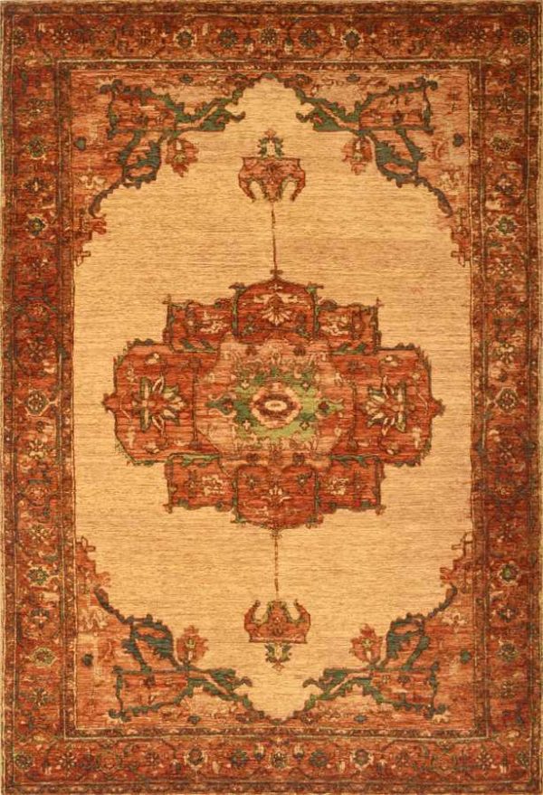 שטיח בדוגמא קלאסית צבע חום שטיח בדוגמא קלאסית צבע חום