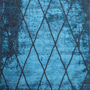 שטיח קרלוצ'י דגם Spira טורקיז