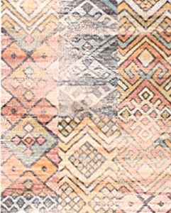 שטיח וינטייג' מודרני צבעוני