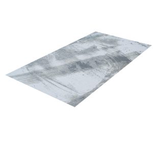 ⁦שטיח קרלוצ'י דגם Brassa לבן כסוף⁩ – תמונה ⁦4⁩