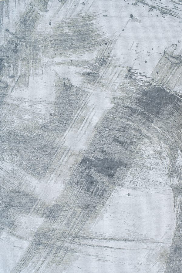 שטיח קרלוצ'י דגם Brassa לבן כסוף
