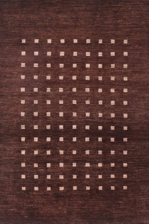 02763-scaled-scaled שטיח כפרי מלבני עשוי צמר בצבע חום