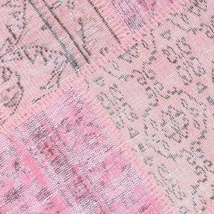שטיח צלטיקה טורקי 28 עגול ורוד – תמונה 3