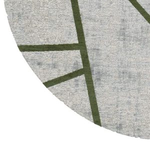 שטיח מנילה HAILEY עגול צהוב – תמונה 8