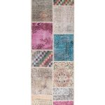 שטיח ראנר צמר צבעוני בסגנון ייחודי