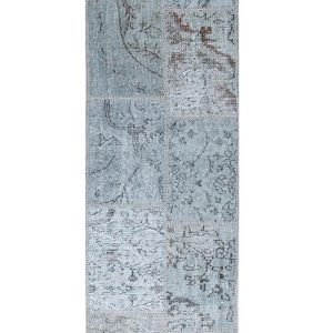 ראנר צמר בסגנון צלטיקה צבע תכלת