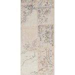 שטיח ראנר עשוי צמר בצבע בז' בעיצוב כפרי ומיוחד