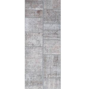 שטיח ראנר אפור מצמר בסגנון מרשים ומתאים במיוחד למסדרון