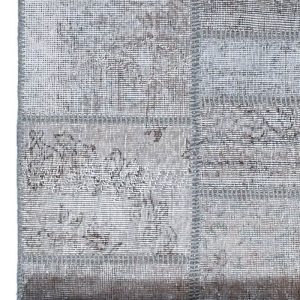 שטיח ראנר אפור מצמר בסגנון מרשים ומתאים במיוחד למסדרון