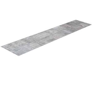 שטיח ראנר אפור מצמר בסגנון מרשים ומתאים במיוחד למסדרון