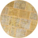 שטיח עגול בסגנון אותנטי