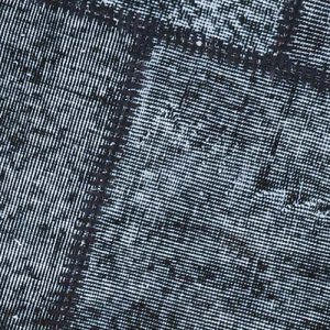 שטיח צלטיקה טורקי 09 עגול שחור לבן – תמונה 3