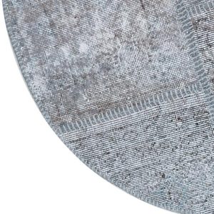 שטיח אפור צלטיקה טורקי 11 עגול – תמונה 2
