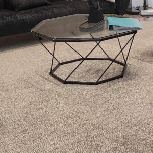 שטיח מנילה LEZA לבן כסף