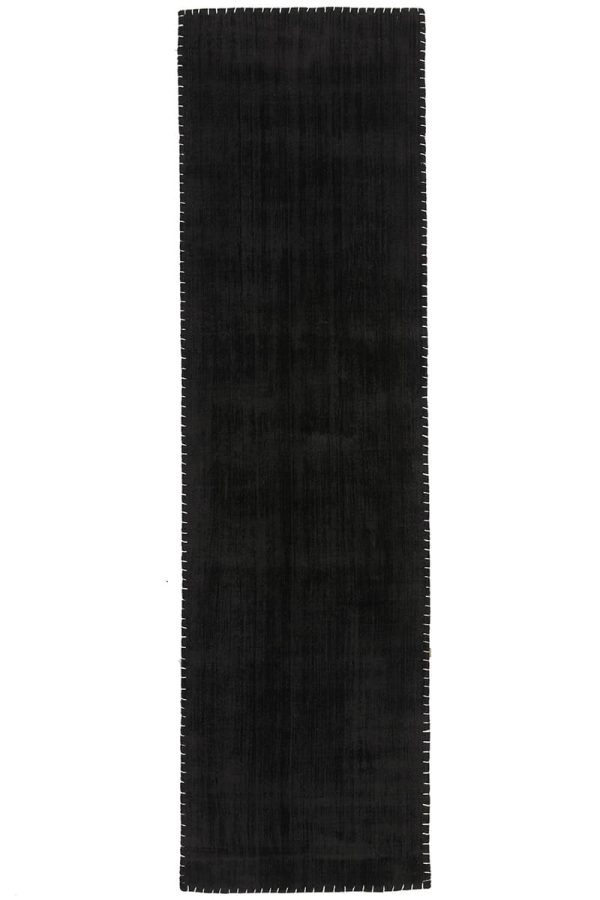 שטיח פררה שחור לבן ראנר