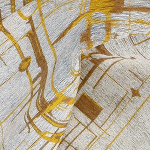 שטיח מנילה KELVIN זהב – תמונה 3