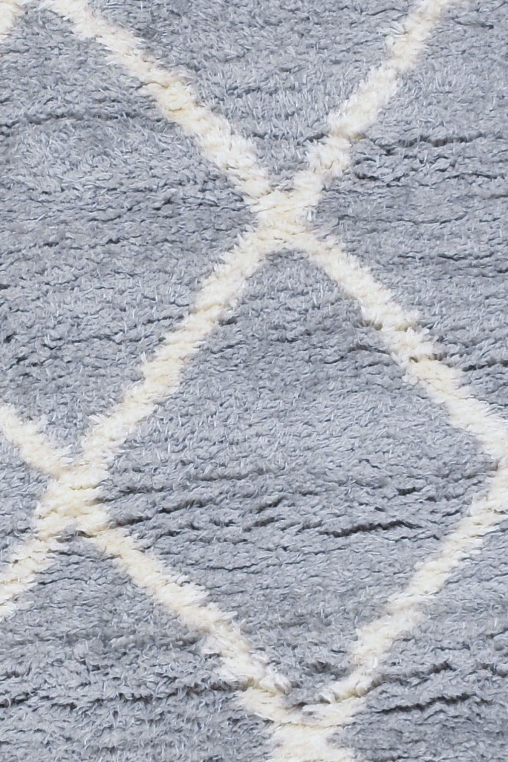 שטיח ברבר אריגה עגול שחור לבן