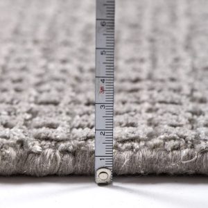 שטיח גריד 07 כסוף – תמונה 4