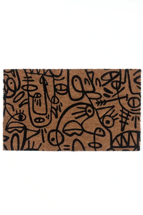 שטיח כניסה לבית פייס טבעי