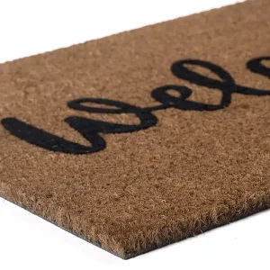 שטיח כניסה לבית וולקם לב Welcome Heart