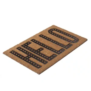 שטיח כניסה לבית הלו Hello בז'