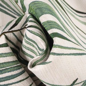 שטיח דומאני אאוטדור LEAND לבן ירוק – תמונה 3