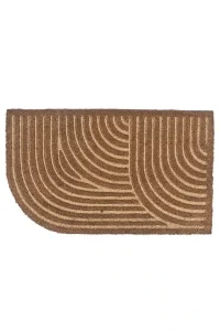 שטיח כניסה לבית טבעי פסים