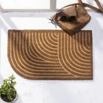 שטיח כניסה לבית טבעי פסים