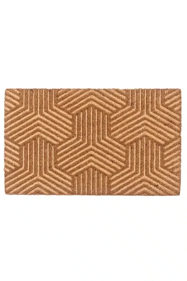 שטיח כניסה לבית טבעי גאומטרי