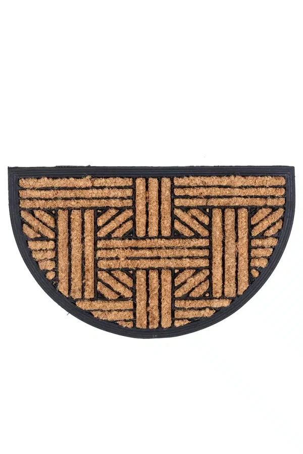 שטיח כניסה לבית גאומטרי חצי עיגול