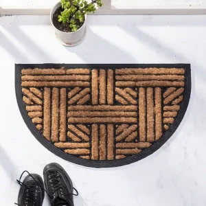 שטיח כניסה לבית גאומטרי חצי עיגול