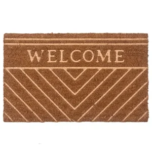 שטיח כניסה וולקם Welcome פסים