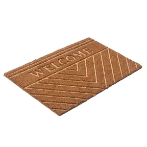 שטיח כניסה וולקם Welcome פסים