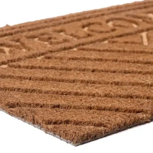 שטיח כניסה וולקם Welcome פסים