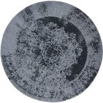 שטיח מנילה GRIMA עגול אפור