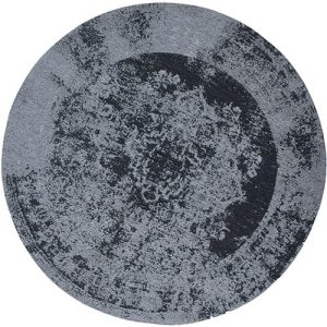 שטיח מנילה GRIMA עגול אפור